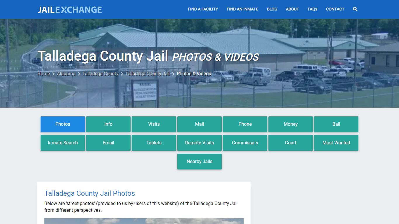 Photos & Videos - Talladega County Jail, AL - Jail Exchange
